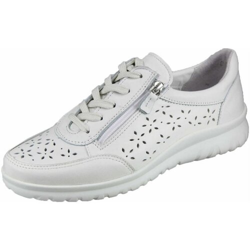 Schuhe Damen Sneaker Low Aco Schnuerschuhe white () 1162/11190 Dahli 50 Weiss