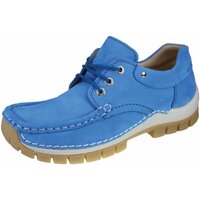 Schuhe Damen Slipper Wolky Schnuerschuhe skyblue (himmel) 04701-10-815 Fly Blau