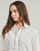 Kleidung Damen Hemden Ikks CHEMISE ML STRAIGHT COTTON Weiss