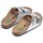 Schuhe Damen Sandalen / Sandaletten YOKONO GRANADA 700 Silbern