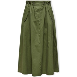 Kleidung Damen Röcke Only Pamala Long Skirt - Capulet Olive Grün