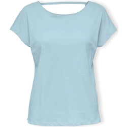 Kleidung Damen Tops / Blusen Only Top May Life S/S - Clear Sky Blau