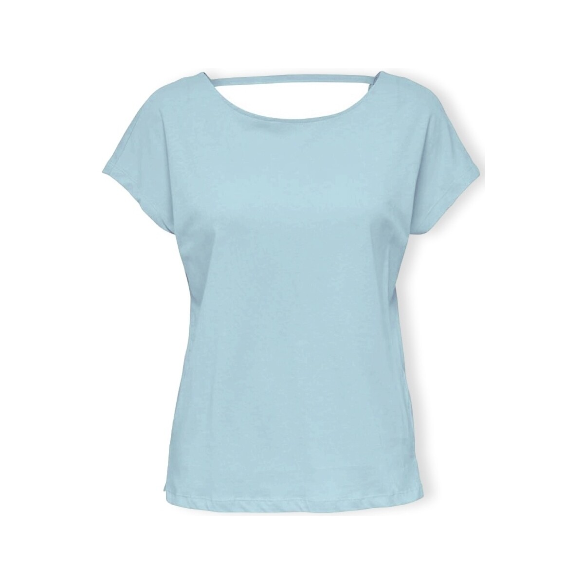 Kleidung Damen Tops / Blusen Only Top May Life S/S - Clear Sky Blau
