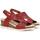 Schuhe Damen Sandalen / Sandaletten Dorking D9319 Rot
