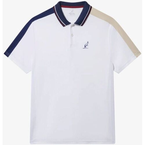 Kleidung Herren T-Shirts & Poloshirts Australian TEUPO0027 POLO LEGEND-002 BIANCO Weiss