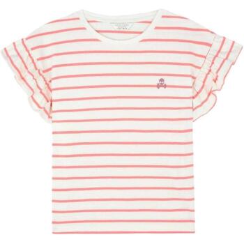 Kleidung Mädchen T-Shirts Scalpers  Rosa
