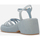 Schuhe Damen Sandalen / Sandaletten La Modeuse 70220_P163820 Blau