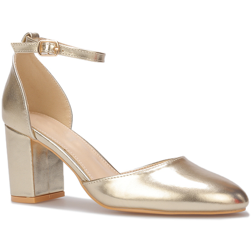 Schuhe Damen Pumps La Modeuse 70821_P165761 Gold