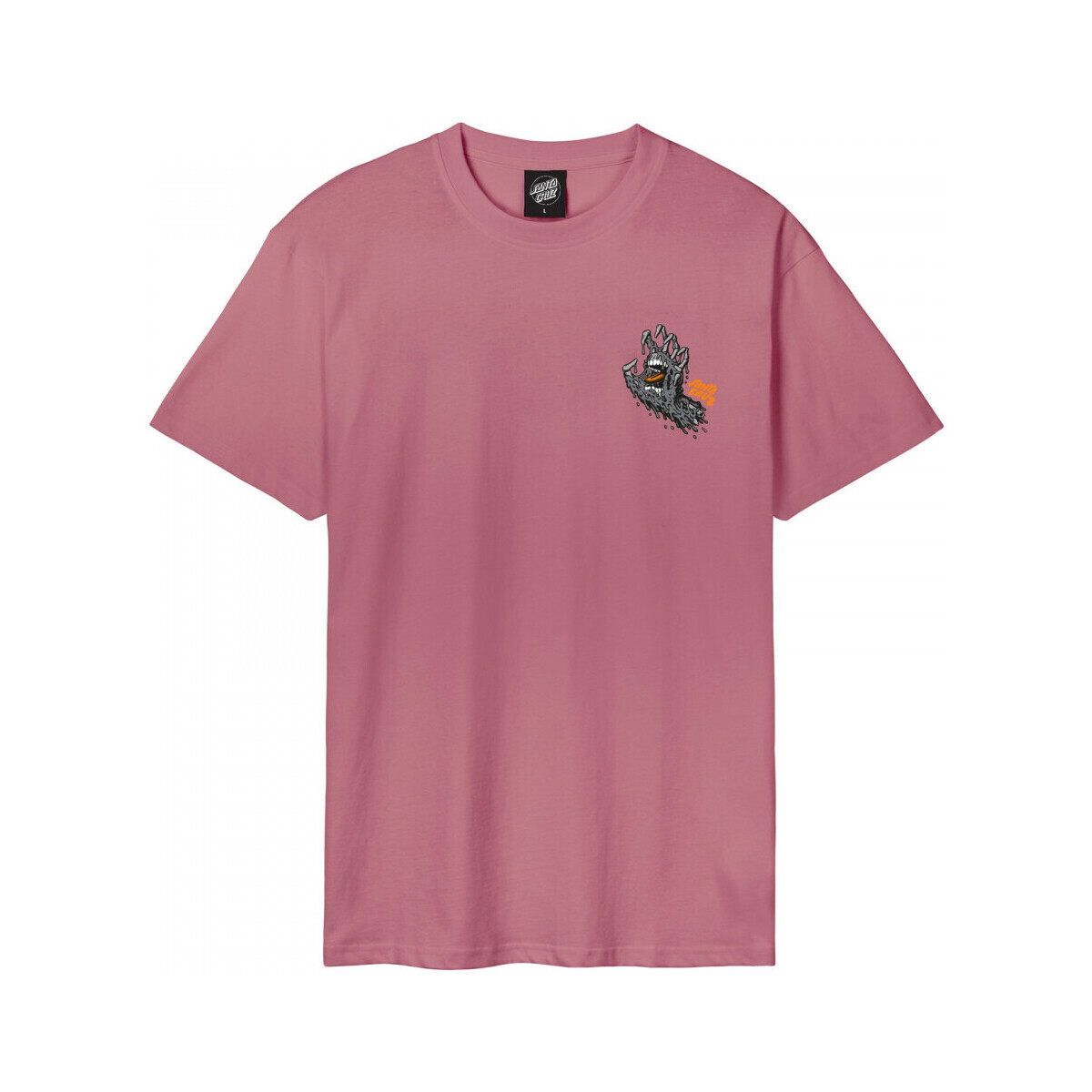 Kleidung Herren T-Shirts & Poloshirts Santa Cruz Melting hand Rosa