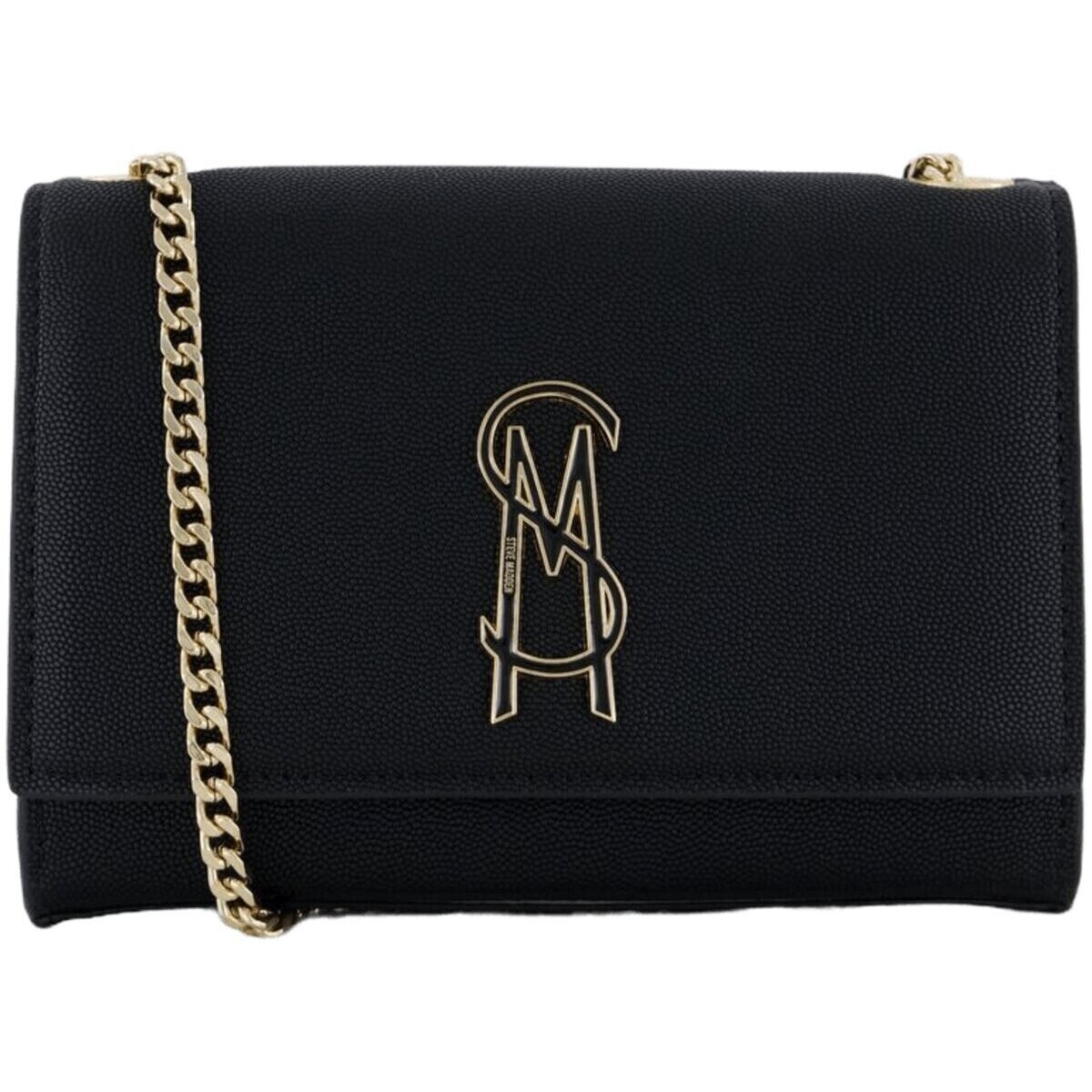 Taschen Damen Handtasche Steve Madden Mode Accessoires Bramone SM13001312-B-G Schwarz