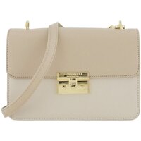 Taschen Damen Handtasche Seidenfelt Mode Accessoires Tricolor Pitea 1036-567-484g Beige