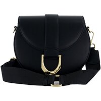 Taschen Damen Handtasche Seidenfelt Mode Accessoires Tolita Saddle 1031-589-01g Schwarz