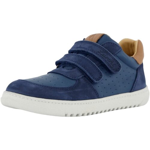 Schuhe Jungen Sneaker Low Lurchi Klettschuhe Markio Barefoot 74L4043001-03264 Blau