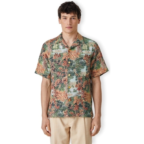 Kleidung Herren Langärmelige Hemden Portuguese Flannel Tapestry Shirt - Landscape Multicolor