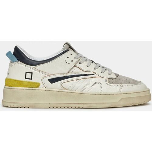 Schuhe Herren Sneaker Date M401-TO-CO-WA TORNEO COLORED-WHITE GREY Weiss