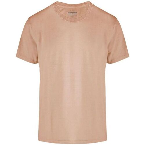 Kleidung Herren T-Shirts & Poloshirts Bomboogie TM8439 TJCAP-751 PINK QUARTZ Rosa