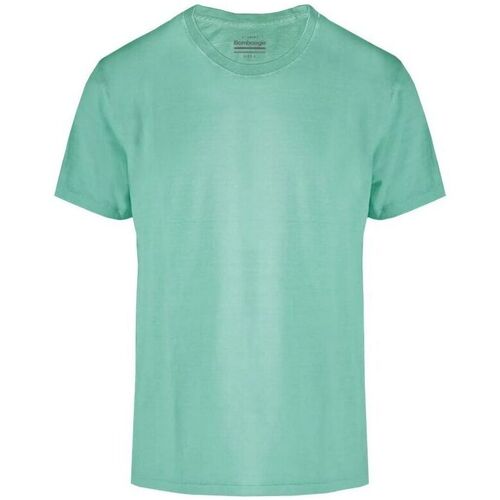 Kleidung Herren T-Shirts & Poloshirts Bomboogie TM8439 TJCAP-362 PASTEL AQUAMARINE Blau