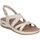 Schuhe Damen Sandalen / Sandaletten Skechers 163387-DKNT Beige
