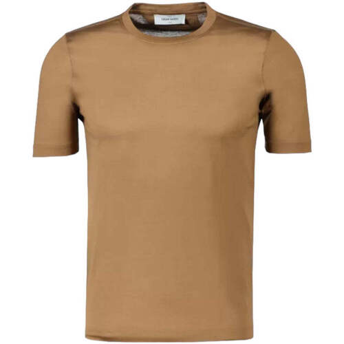 Kleidung Herren T-Shirts & Poloshirts Gran Sasso  Braun