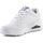 Schuhe Damen Sneaker Low Skechers JGoldcrown Uno Lite - Spread the Love 155507-WLPR Weiss