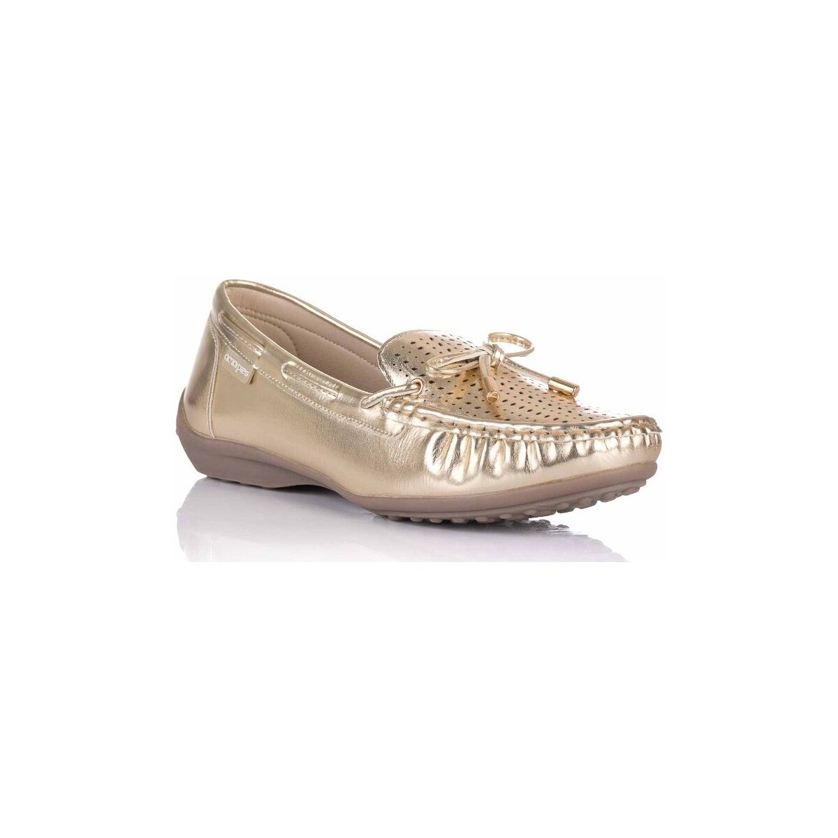 Schuhe Damen Slipper Amarpies ABZ26391 Gold