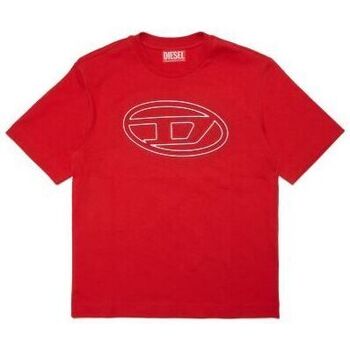 Diesel  T-Shirts & Poloshirts J01788-0BEAF TJUSTBIGOVAL OVER-K407