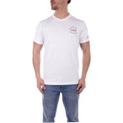 Kleidung Herren T-Shirts Mc2 Saint Barth POT0001 Weiss