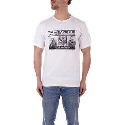 Kleidung Herren T-Shirts Barbour MTS1247 Weiss