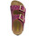 Schuhe Kinder Sandalen / Sandaletten Colors of California Glitter sandal 2 buckles Rosa