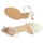 Schuhe Damen Sandalen / Sandaletten Keys K-9440 Weiss