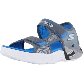 Schuhe Jungen Sandalen / Sandaletten Skechers Schuhe CREATURE-SPLASH 400614L CCBL Grau