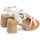 Schuhe Damen Sandalen / Sandaletten Porronet 3050 Weiss