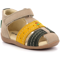 Schuhe Jungen Sandalen / Sandaletten Kickers Bigbazar-2 Gelb