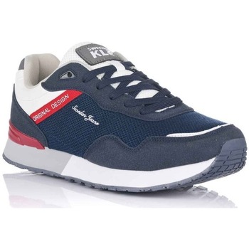 Schuhe Herren Sneaker Low Sweden Kle 251651 Blau