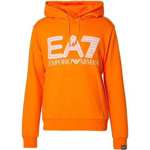 Kleidung Herren Sweatshirts Emporio Armani EA7 Felpa Orange