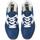 Schuhe Herren Sneaker Low Kèh-Noo KNUPE24-9313-blu Blau