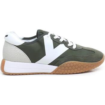 Schuhe Herren Sneaker Low Kèh-Noo KNUPE24-9313-lic Grün