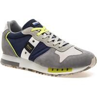 Schuhe Herren Sneaker Low Blauer BLUPE24-QUEENS01-GREY Grau