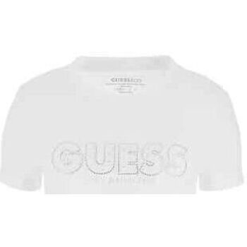 Kleidung Damen T-Shirts & Poloshirts Guess W4GI14 J1314-G011 Weiss