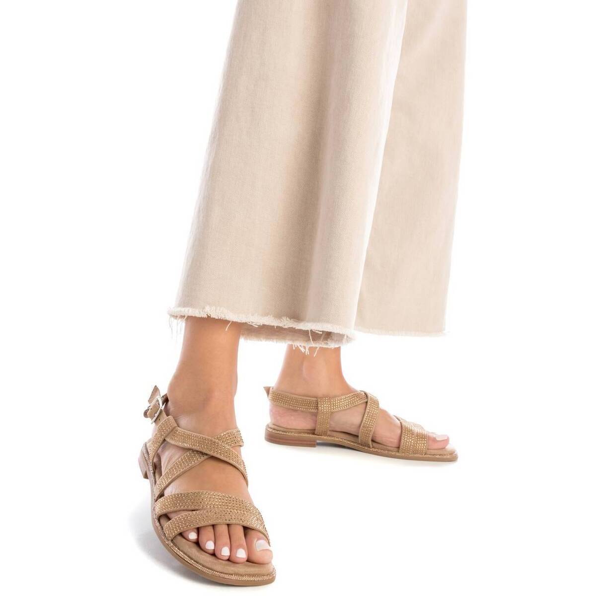 Schuhe Damen Sandalen / Sandaletten Xti 14287502 Braun