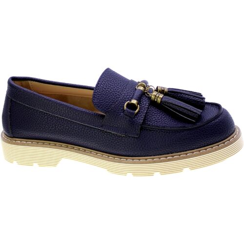 Schuhe Damen Slipper Nacree 143826 Blau