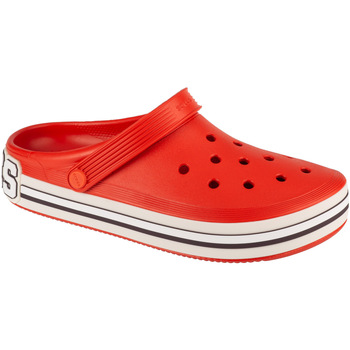 Schuhe Herren Hausschuhe Crocs Off Court Logo Clog Rot