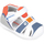 Schuhe Kinder Sandalen / Sandaletten Biomecanics FIRST STEPS SANDALE SPORT 242154-A WEISS_ORANGE