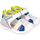 Schuhe Kinder Sandalen / Sandaletten Biomecanics SANDALEN 242155-B SPORT WHITE_PISTAZIE