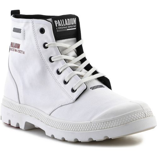 Schuhe Damen Sneaker High Palladium PAMPA LITE 79102-116-M Weiss