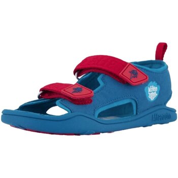 Schuhe Jungen Sandalen / Sandaletten Affenzahn Schuhe Sandale Vegan Airy Hai 00392-30009 Blau