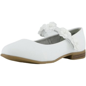 Schuhe Mädchen Derby-Schuhe & Richelieu Indigo Spangenschuhe Ballerina, Kommunion 424088000/105 Weiss