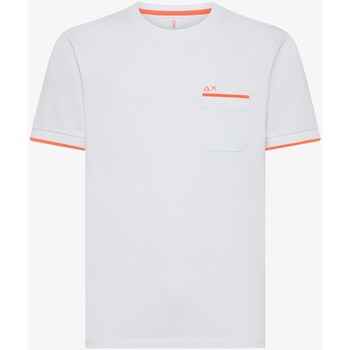Kleidung Herren T-Shirts Sun68 T34124 T-Shirt/Polo Mann Weiss