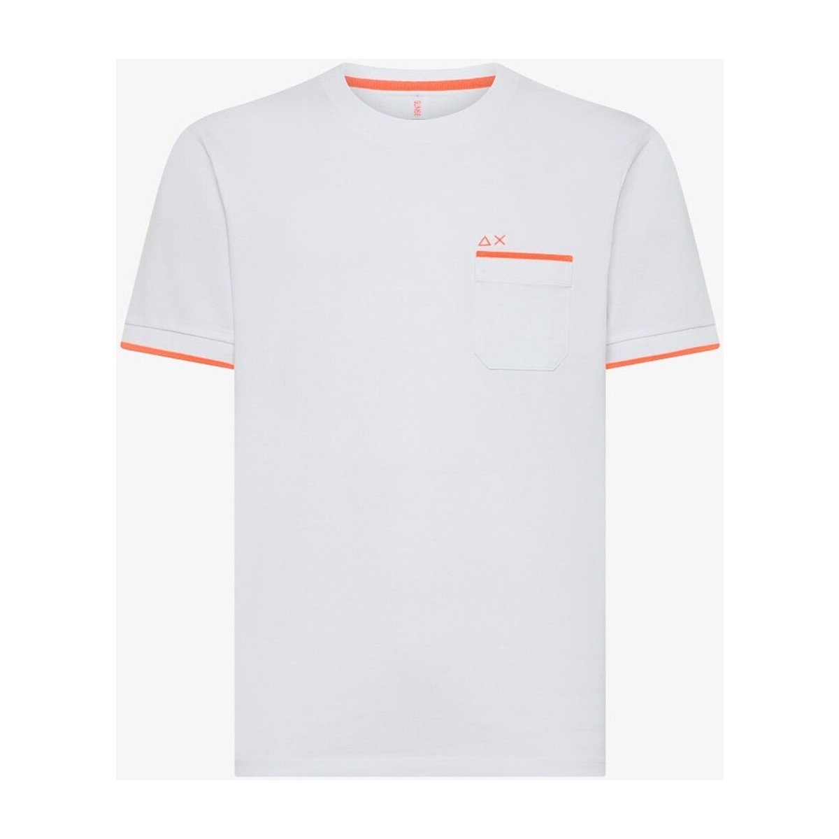 Kleidung Herren T-Shirts Sun68 T34124 T-Shirt/Polo Mann Weiss