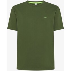 Kleidung Herren T-Shirts Sun68 T34123 T-Shirt/Polo Mann Grün